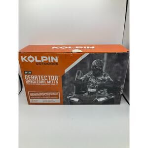 Kolpin Geartector Handlebar Mitts Hand Guards Mossy Oak Camo Logo For ATVs 92180